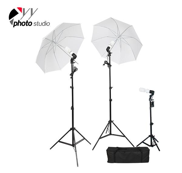 Photo Studio Umbrella Continuous Lighting Kit, KIT 002