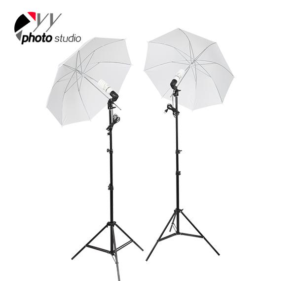 Photo Studio Soft Umbrella Continuous Lighting Kit, KIT 003