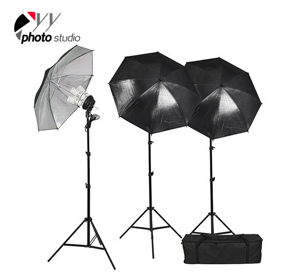 Photo Studio Umbrella Continuous Lighting Kit, KIT 013