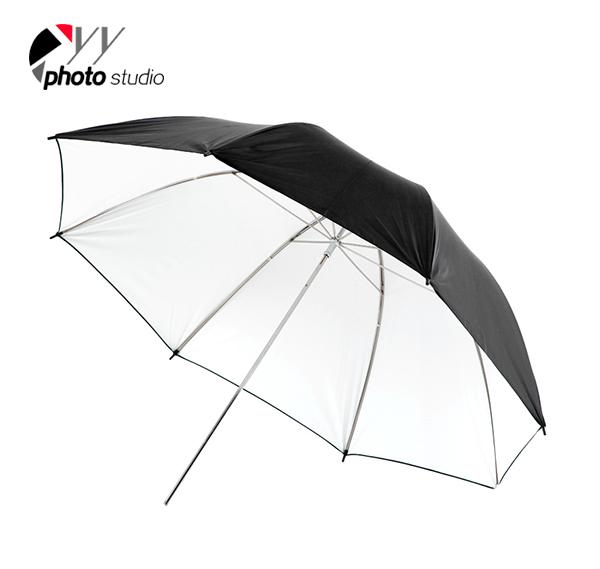 Studio White and Black Reflective Photo Umbrella YU305