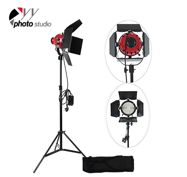 800W Photo Studio Video Red Head Lighting Kit, KIT 043