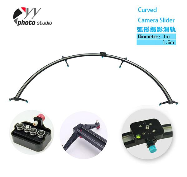 Curved Camera Video Track Dolly Slider, Video Stabilizer YCS6004