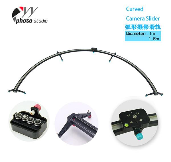 Curved Camera Video Track Dolly Slider, Video Stabilizer YCS6004