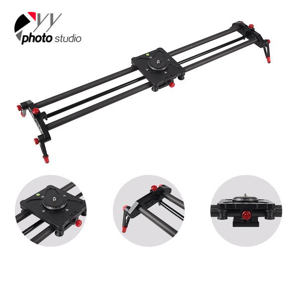 Carbon Fiber Parallax DSLR Camera Slider/Video Stabilizer Dolly Track YCS6006