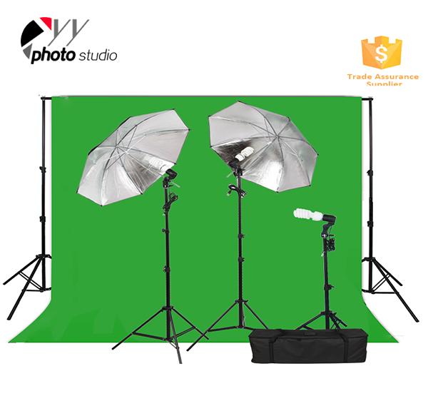Photo Studio Umbrella Continuous Lighting Kit with Support System, KIT 035
