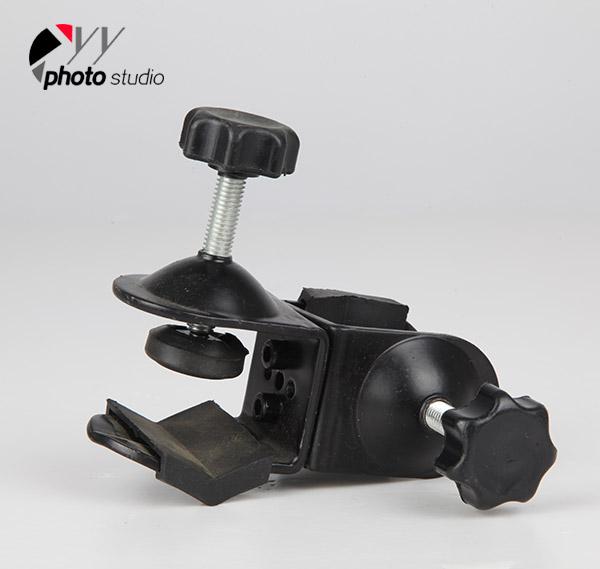 Photo Studio Accessory Double C-Clamp for Boom Arm And Light Stand YA5026