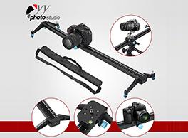 The Carbon Fiber DSLR Camera Slider And Durable Photo Studio Backdrop