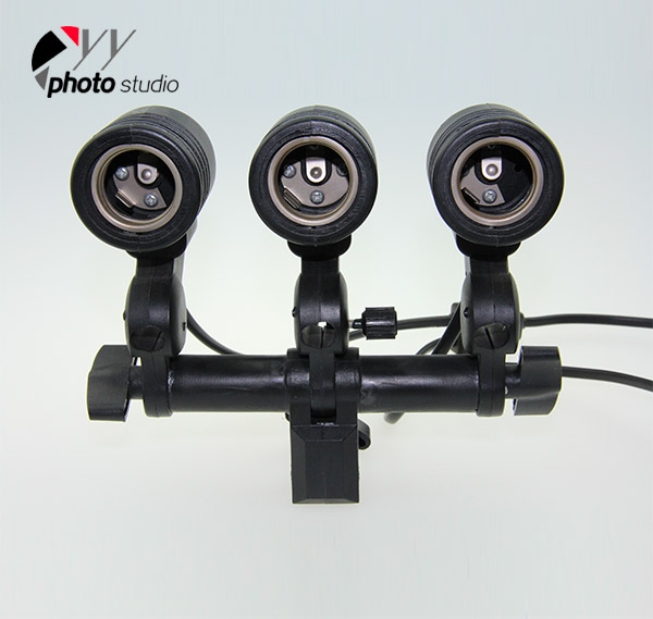 Premium Triple Heads AC Light Socket